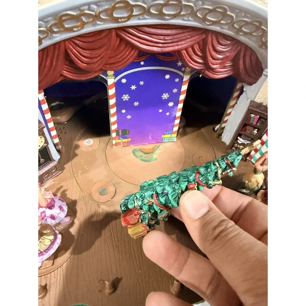 Lemax Nutcracker Suite Music Lighted Animated Christmas‎ Village READ!!